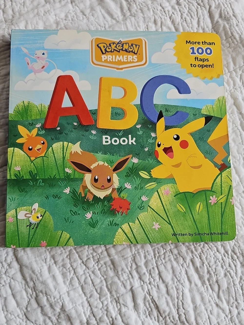Pokémon ABC Book - Colorful Board Book With Flaps